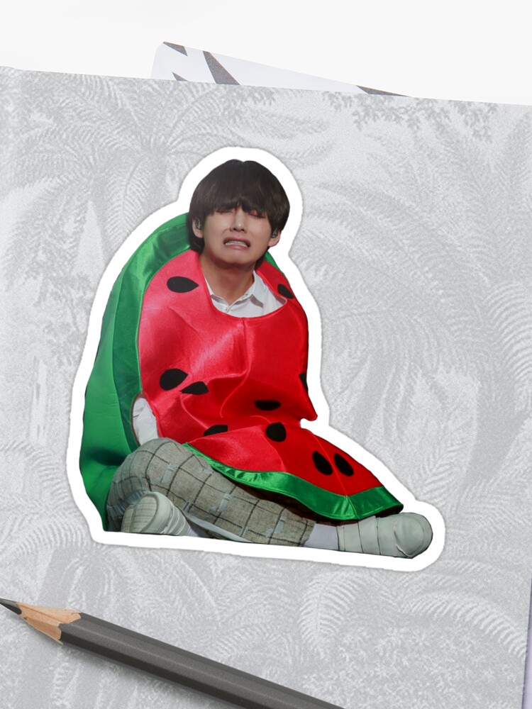 Cute Bts V Kim Taehyung Sticker Sticker