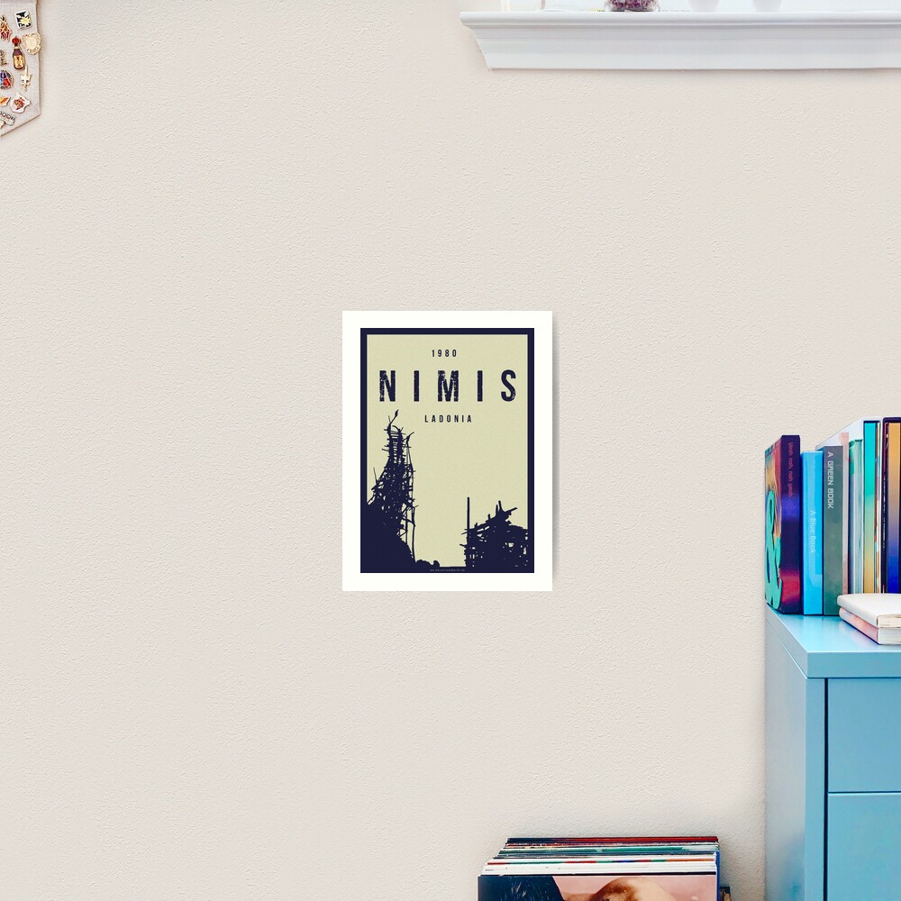 Nimis Ladonia Art Print By 66latitudenorth Redbubble
