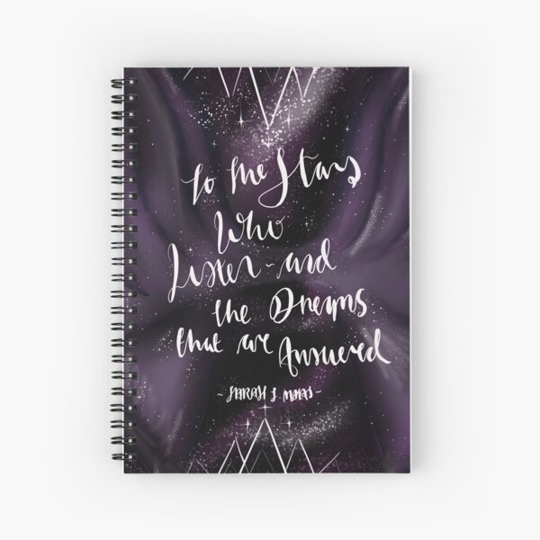 To The Stars Who Listen Spiral Notebook