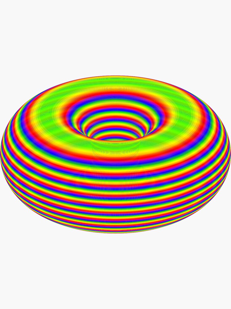 TORUS - Psychedelic Surface von Toxenum