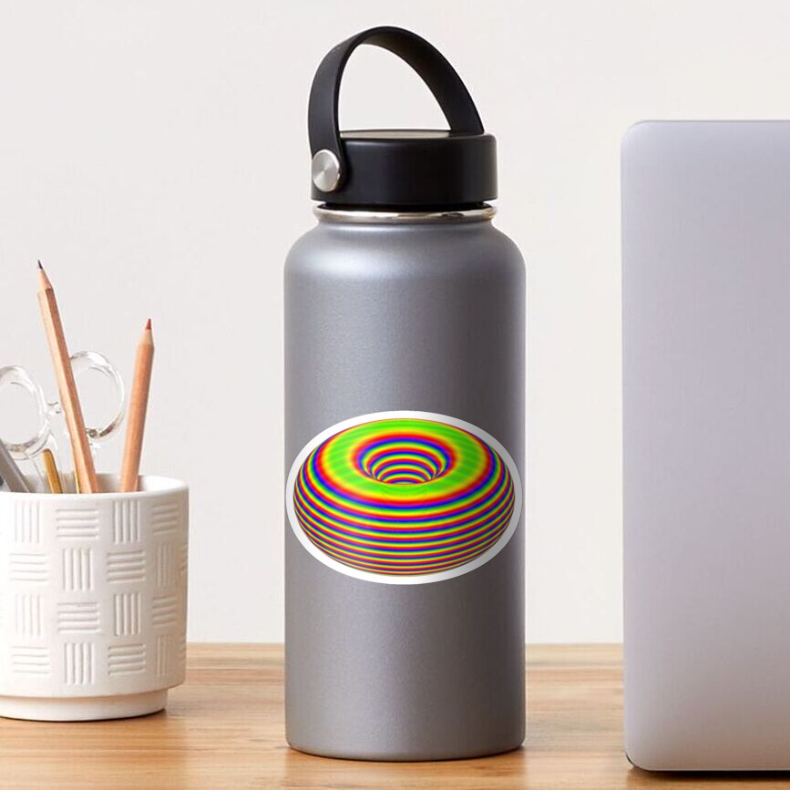 TORUS - Psychedelic Surface Sticker