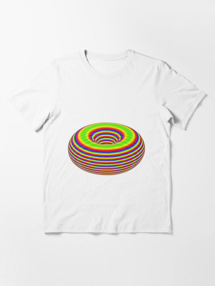 Thumbnail 2 von 7, Essential T-Shirt, TORUS - Psychedelic Surface designt und verkauft von Toxenum.