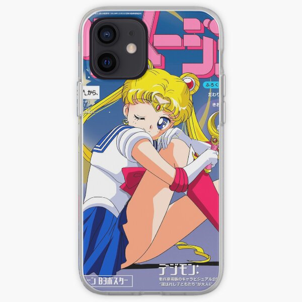 Sailor Moon Animage Magazine Cover iPhone Soft Case