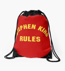 Stephen King Rules Drawstring Bag