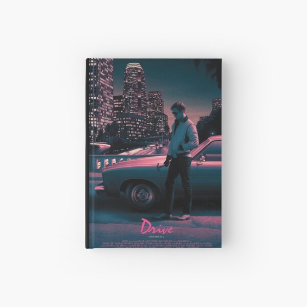 Drive movie poster Hardcover Journal