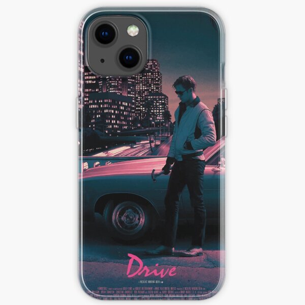 Drive movie poster iPhone Soft Case