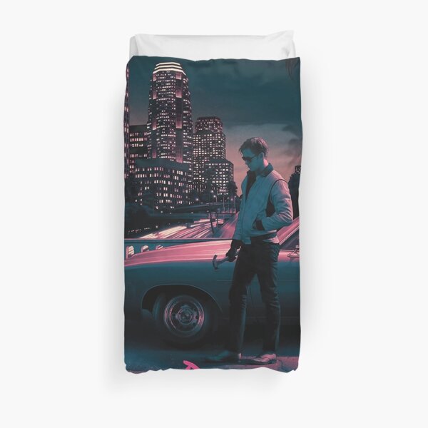 Drive movie poster Duvet Cover