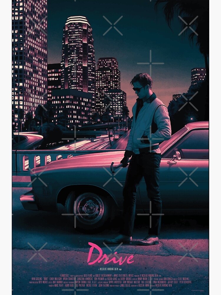 Personalized Drive Movie Poster Customized Art Available as Poster