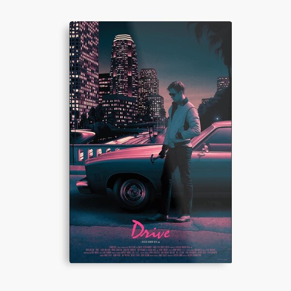 Drive movie poster Metal Print