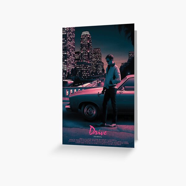 Drive movie poster Greeting Card