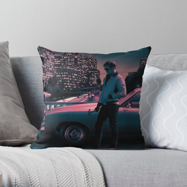 Drive movie poster Throw Pillow