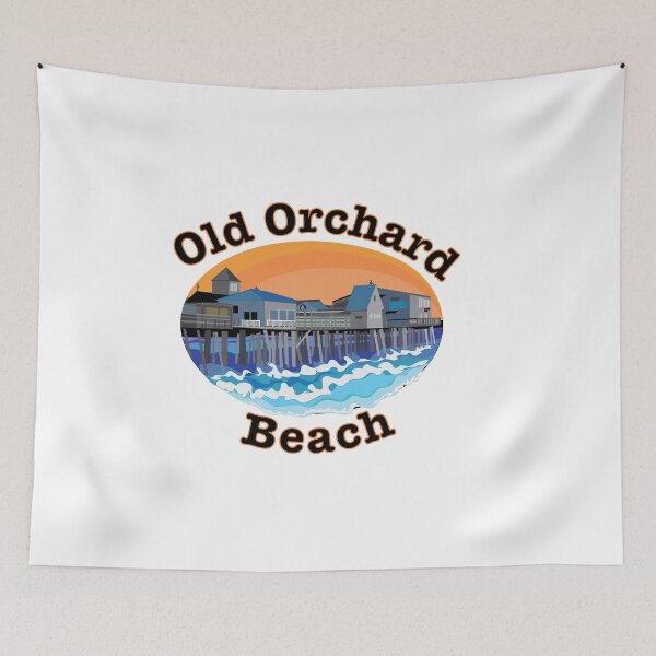 Item preview, Old Orchard Beach Pier designed and sold by AnimalCreations.