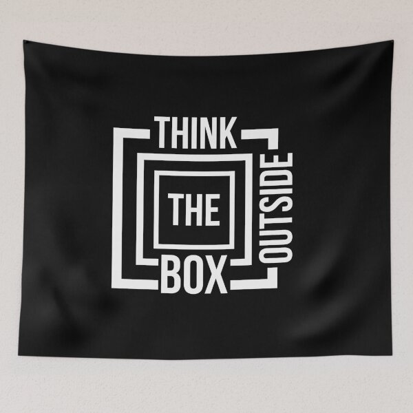Item preview, Think outside the box designed and sold by Nessshirts.