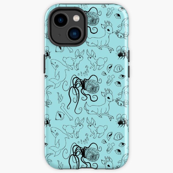 the family 1 - teal iPhone Tough Case