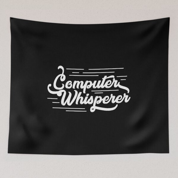 Item preview, Computer whisperer designed and sold by Nessshirts.