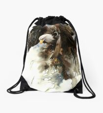 High And Mighty Drawstring Bag