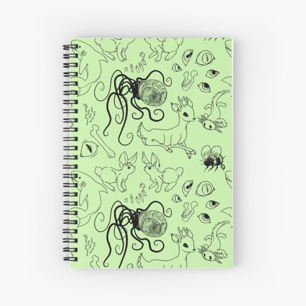 the family 1 - lime Spiral Notebook