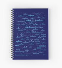 Sci-fi Star map Spiralblock