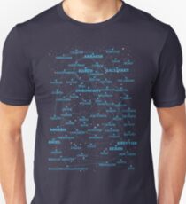 Sci-fi star map Unisex T-Shirt