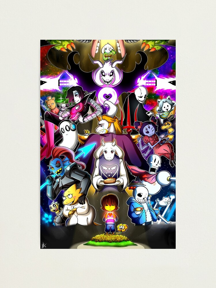 Sans Undertale Photographic Print for Sale by KrakenTShirts