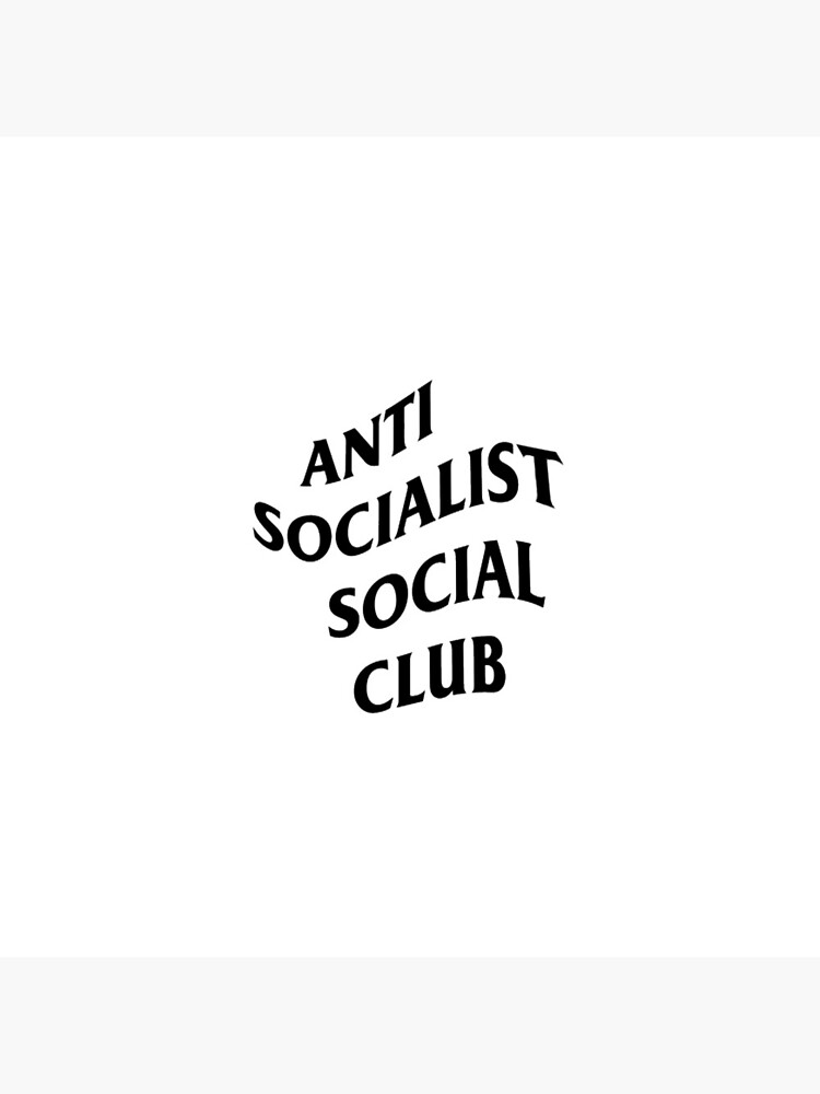 Anti socialist 2024 social club hoodie