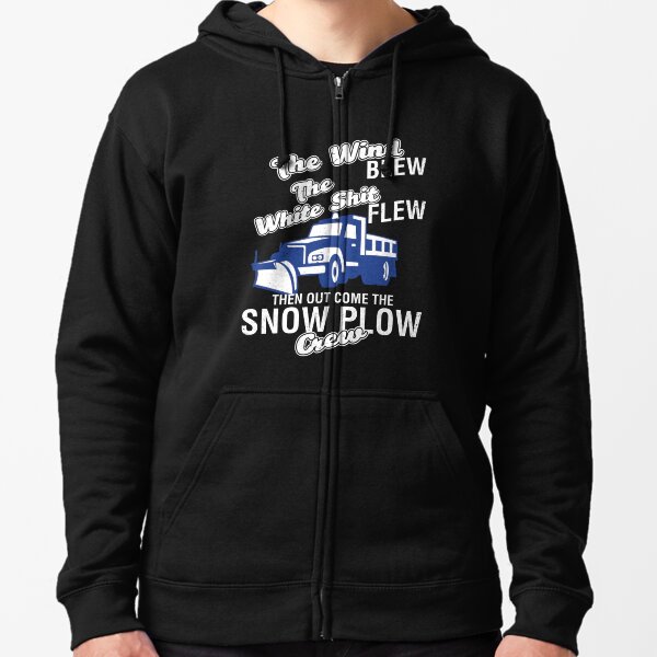 boss snow plow hoodie