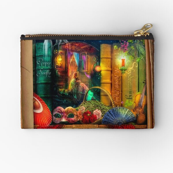 The Curious Library Calendar - March Zipper Pouch