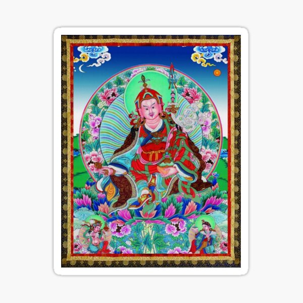 Item preview, Tibetan Thangka Padmasambhava designed and sold by RBEnt.