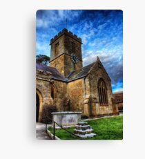 Symondsbury Church Canvas Print