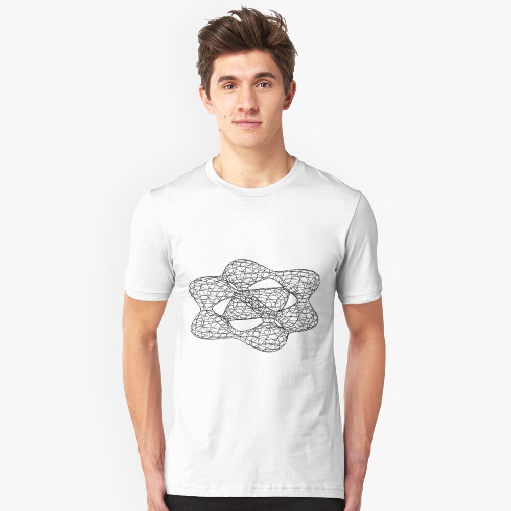 TANGLECUBE - Wired Goursat Tangle Slim Fit T-Shirt
