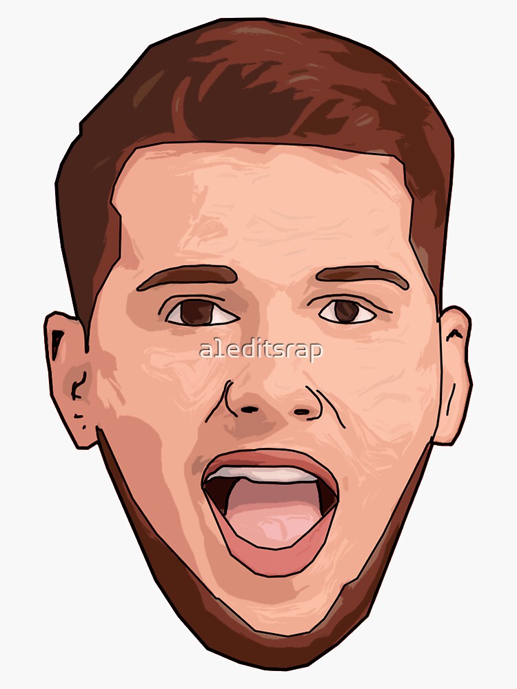 "Luka Doncic" Sticker by a1editsrap | Redbubble