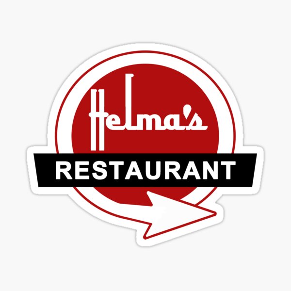 Helma's Restaurant Sticker
