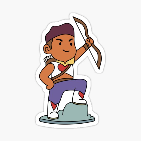 Bow Figurine, She-Ra 2018 sticker Sticker