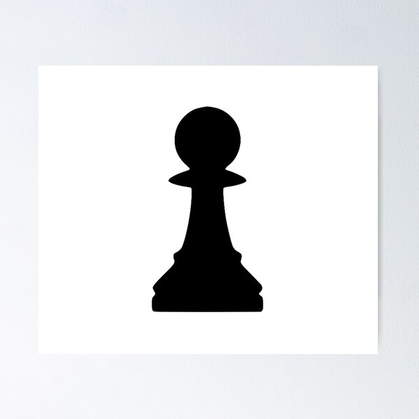 Item preview, Pawn (black) designed and sold by avidfan2000.