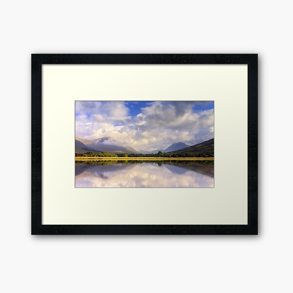 Loch Awe Symmetry Framed Art Print