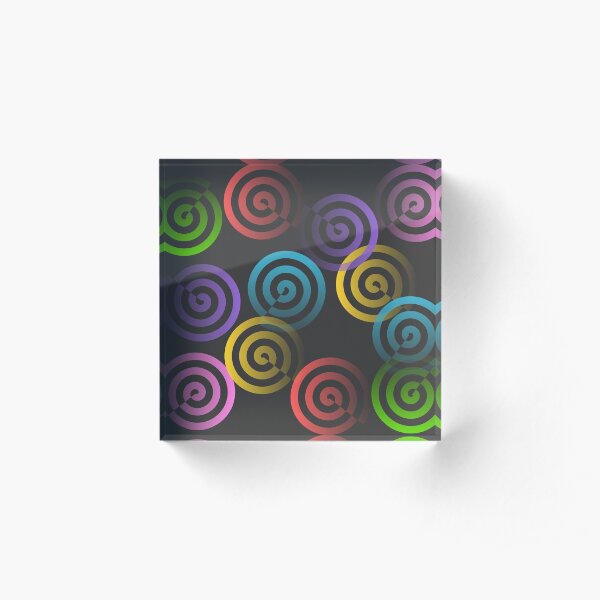 Der Sommer ist bunt! Acrylblock