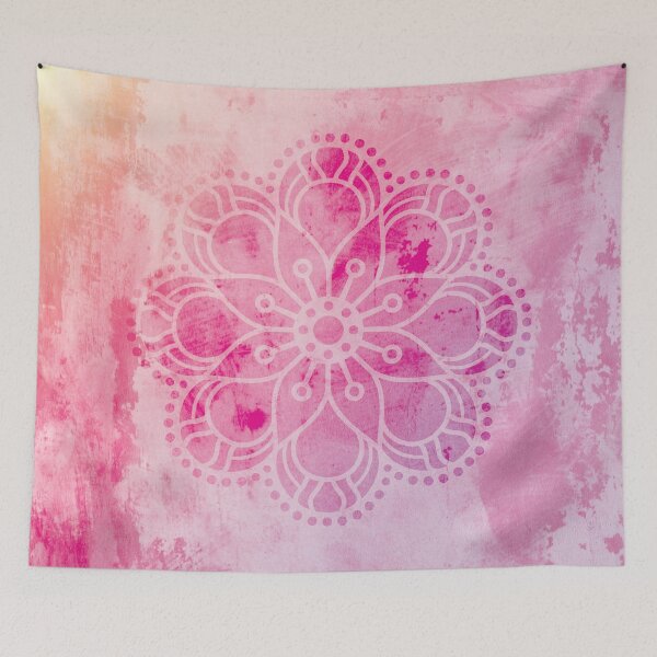 Item preview, Boho Pink Mandala  designed and sold by bohoDecor.
