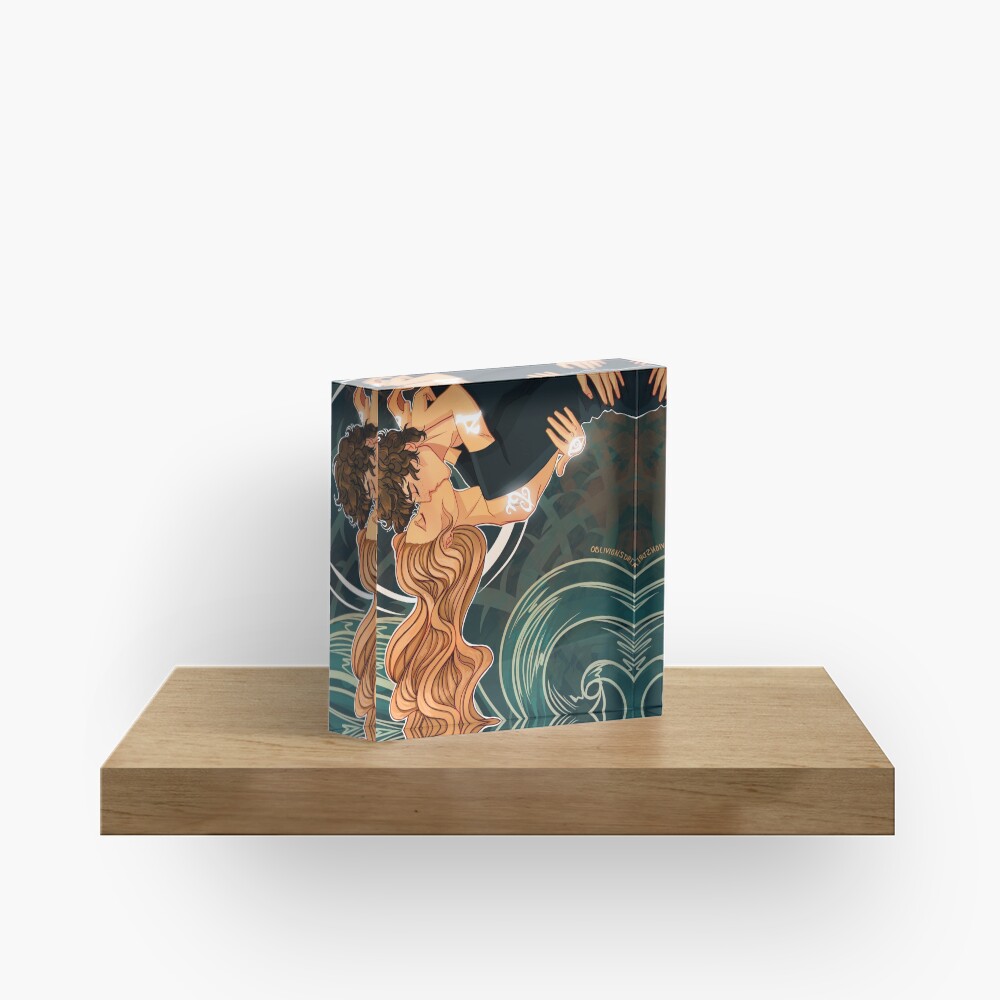 Emma and Julian Acrylic Block