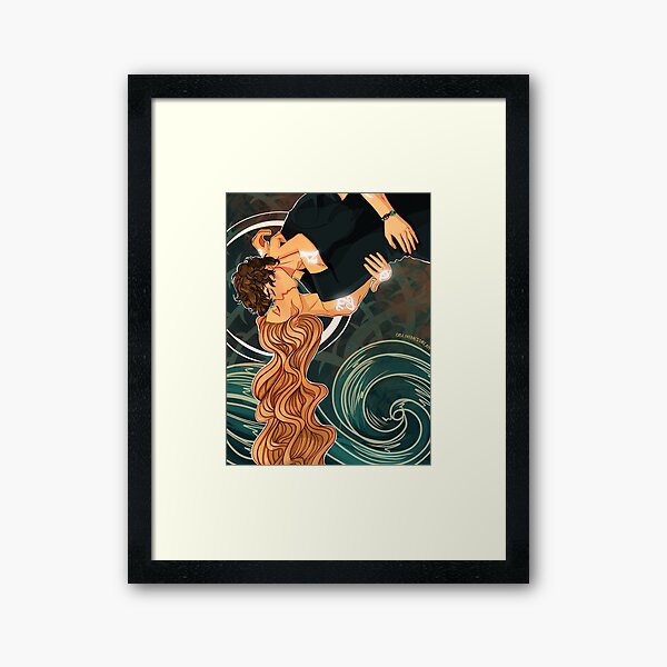 Emma and Julian Framed Art Print