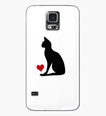 Funda/vinilo para Samsung Galaxy Gato siames