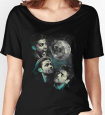 The Mountain Team Free Will Moon - Supernatural Edition Women's Relaxed Fit T-Shirt