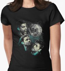 The Mountain Team Free Will Moon - Supernatural Edition Women's Fitted T-Shirt