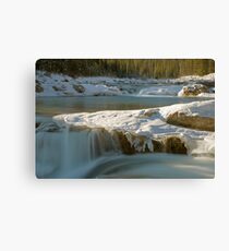 The Elbow Falls, Alberta, Canada. Canvas Print