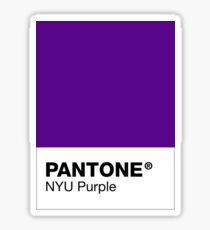 Pegatina PANTONE, NYU Purple