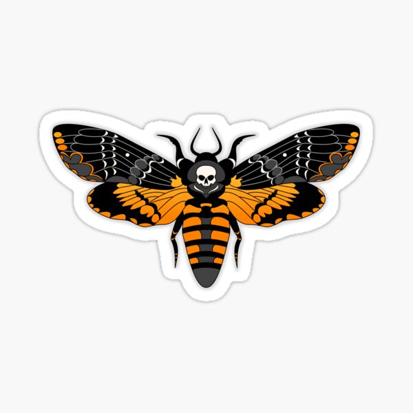 Death Moth sticker