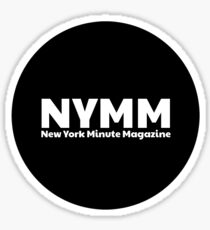 NYMM Pop socket Sticker (Black) Sticker