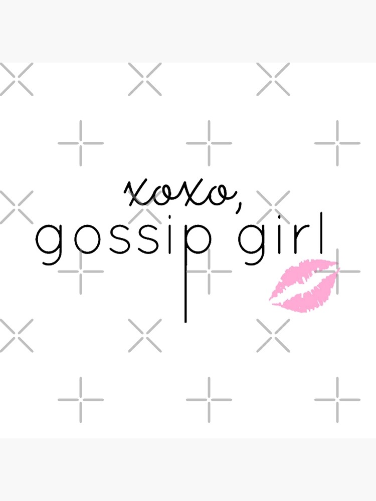 Xoxo Gossip Girl Greeting Card By Hilaarya Redbubble