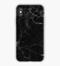 Marble black iPhone Case