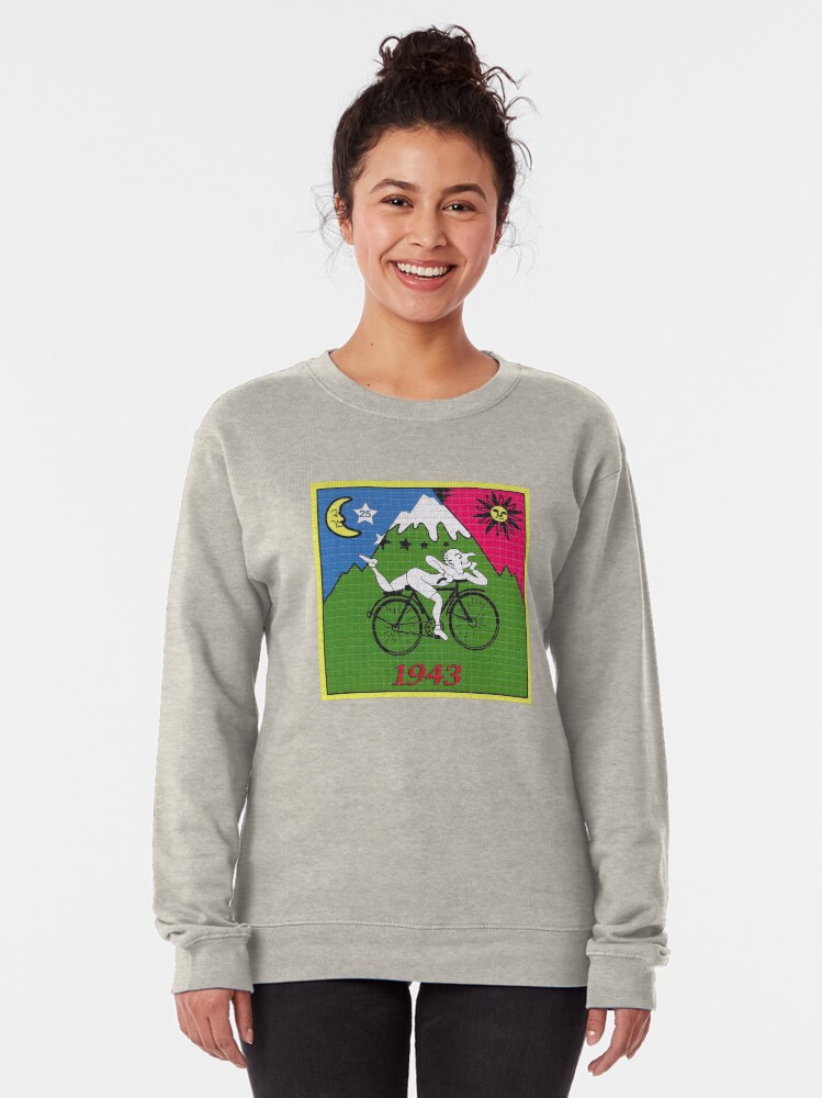 Alternate view of LSD - 1943 Albert Hofmann Pullover Sweatshirt