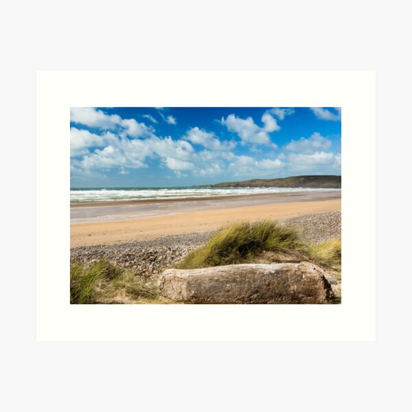 Freshwater West after the Storm Art Print
